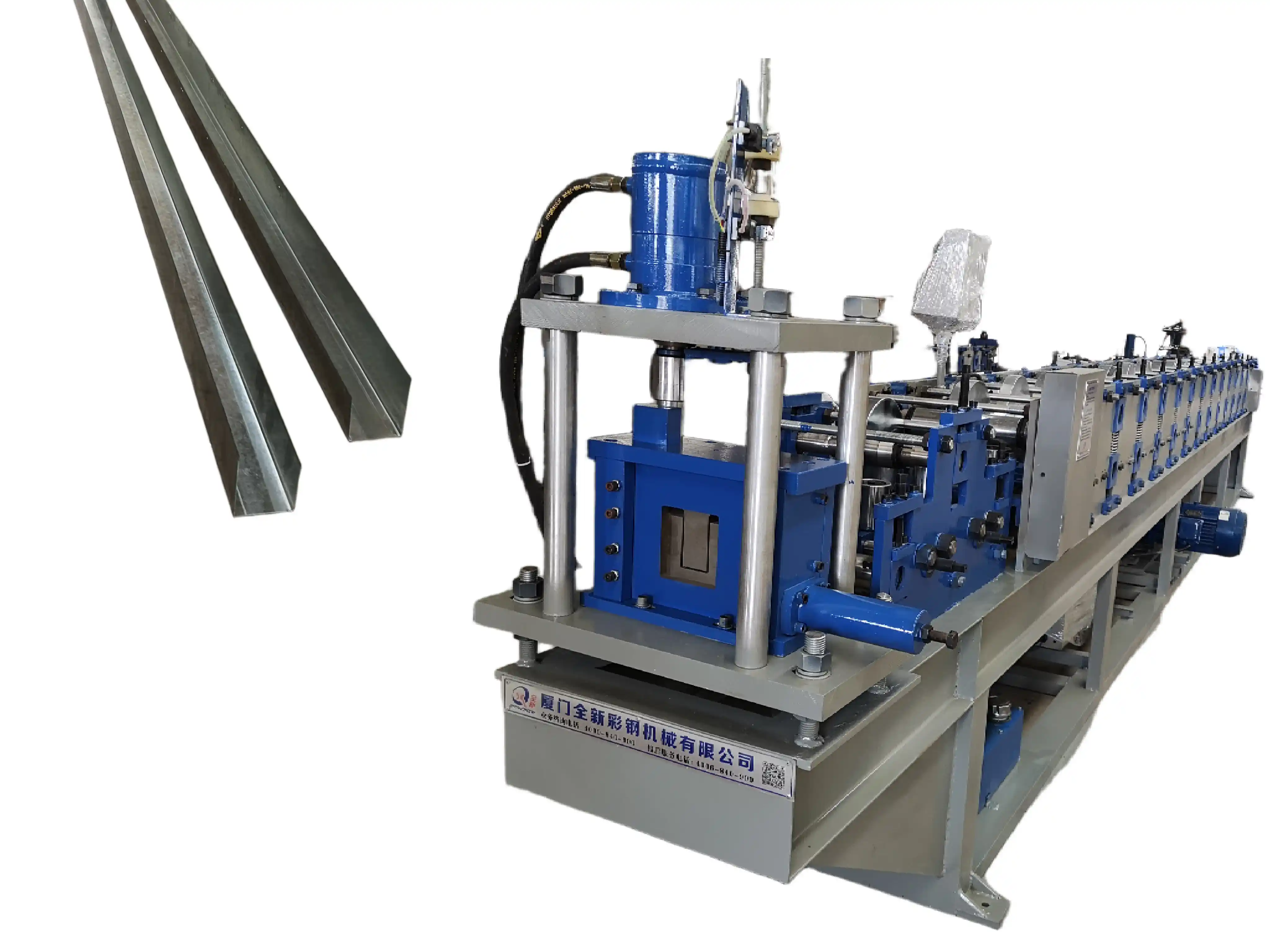 Máquina perfiladora de canales